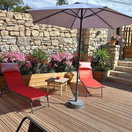 Chez Daniele Chambre Avec Jacuzzi Et Terrasse Privee Murs  Exteriör bild