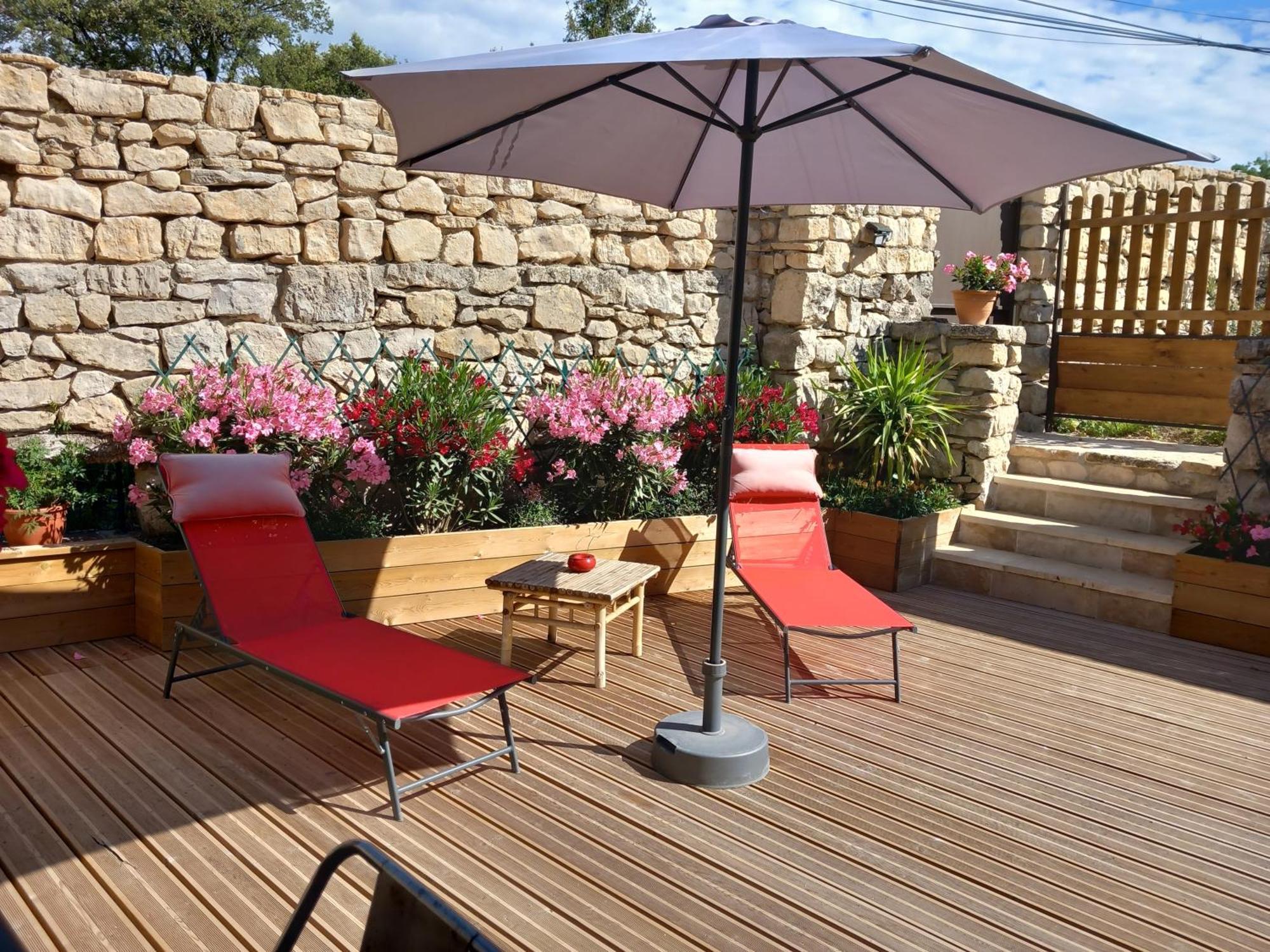 Chez Daniele Chambre Avec Jacuzzi Et Terrasse Privee Murs  Exteriör bild